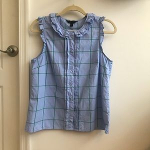 J. Crew Button Up Tank Top